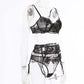 Alias holesale Ladies Lingerie Sets Lace Embroidery Sexy Perspective Bra And Panty Set