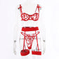 Alias hot sale 3 pcs sets of women sexy lingerie with lace embroidery with high quality