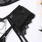 Alias Sensual Lingerie Lace Bra With Chain 4-Piece Transparent Underwear For Whore Sexy Erotic Luxury Outfits Brief Sets