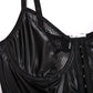 Alias Women Black Lingerie Deep V Bra Top Mesh Sexy Breasted Fashionable Bodysuit Sexy Lace Lingerie