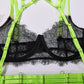 Alias 2023 New Styles Sexy Lingerie Lace 3 Piece Set Bulk Hot Women Bondage Temptation High Quality Sexy Halter Neck Lingerie